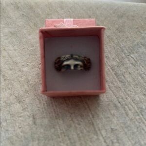 Medusa /Venus Oxidized Women's Ring